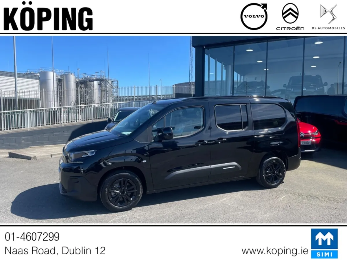 Citroen Berlingo Multispace MPV, Diesel, 2026, Black