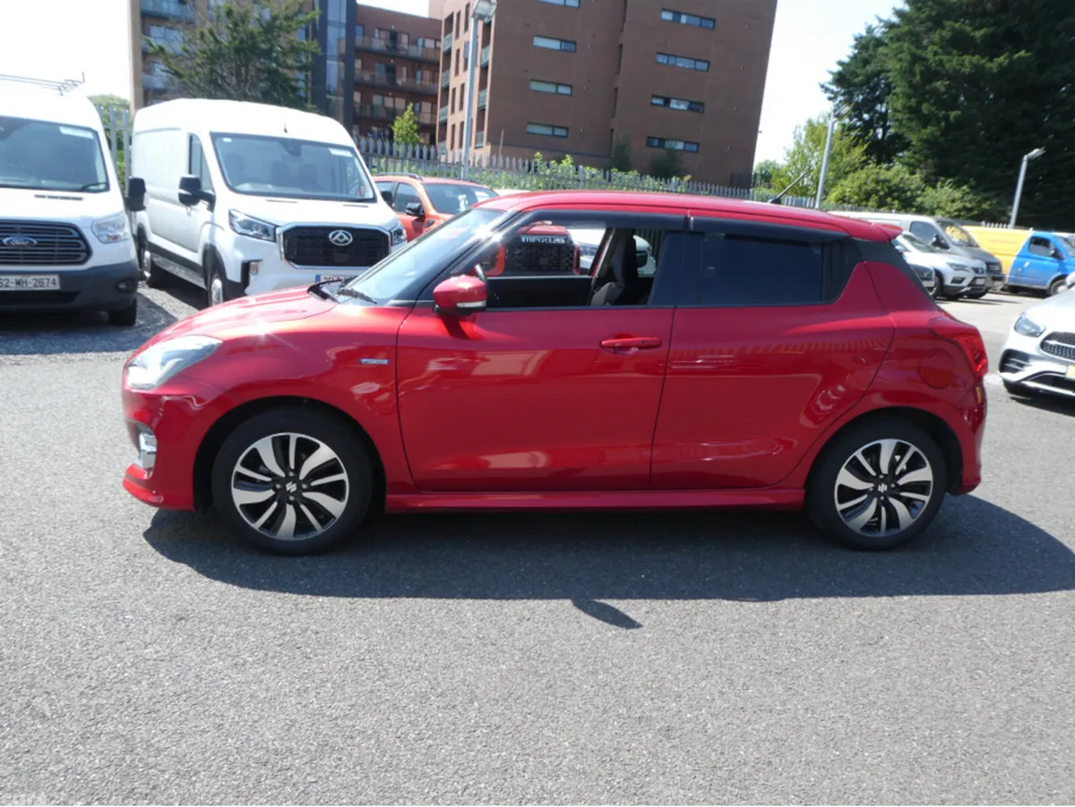 Suzuki Swift Hatchback, Petrol Hybrid, 2017, Red