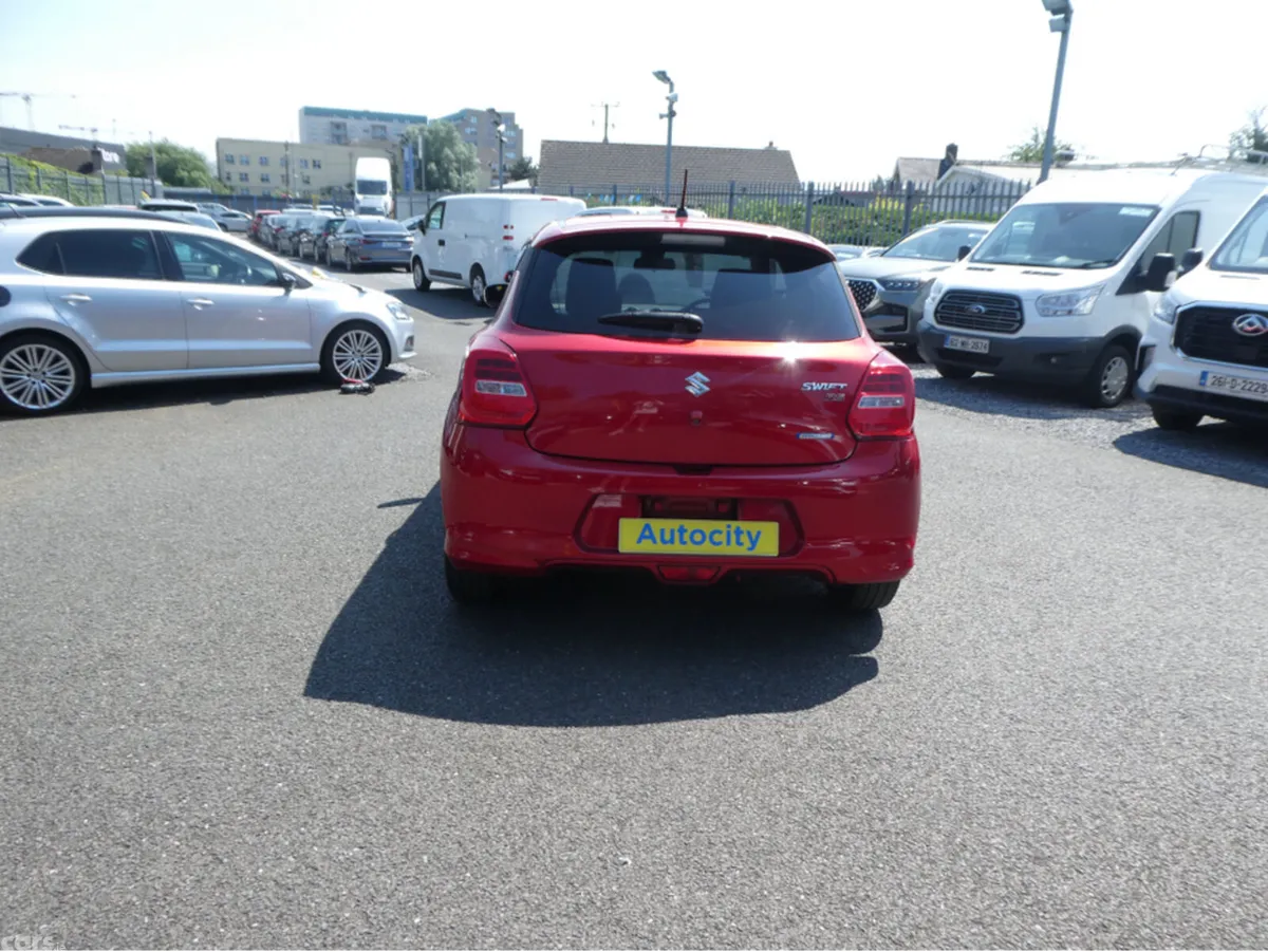 Suzuki Swift Hatchback, Petrol Hybrid, 2017, Red