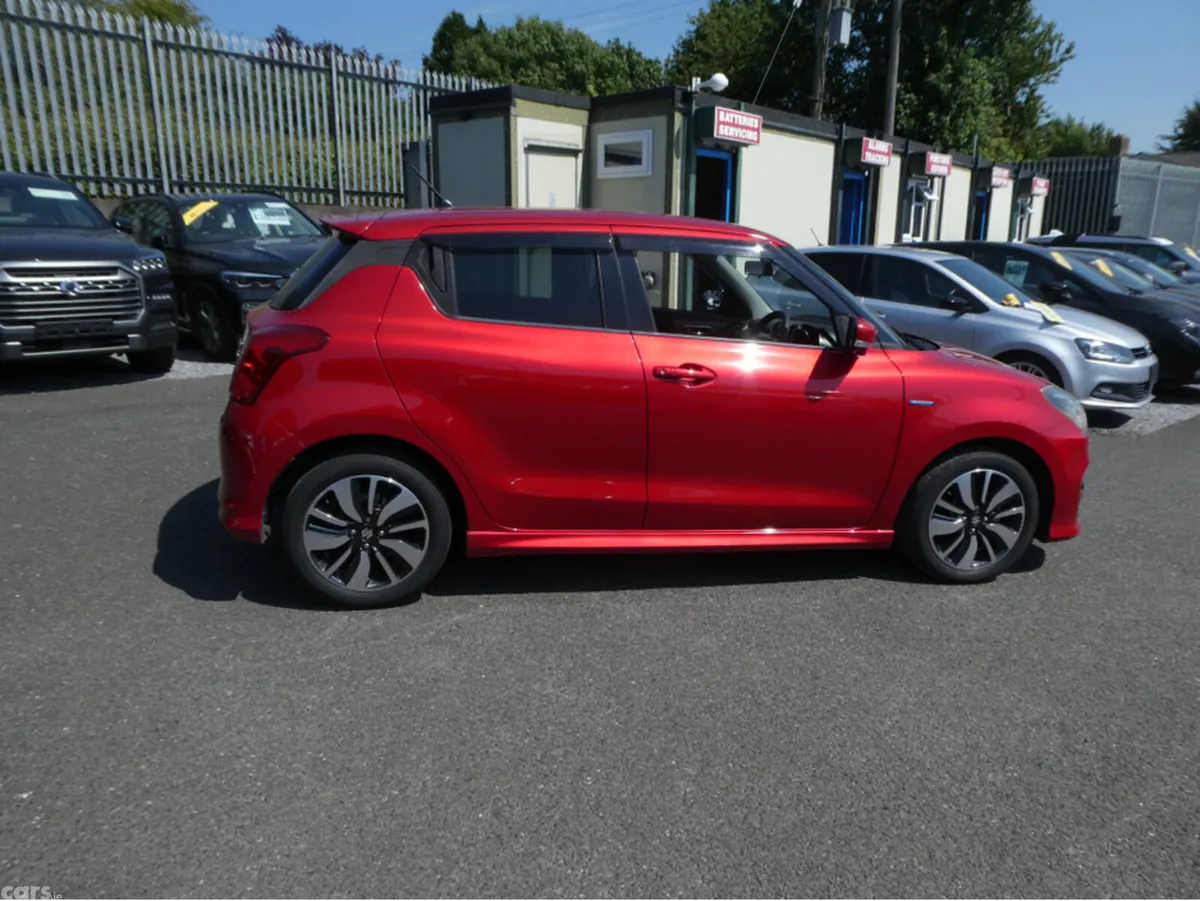 Suzuki Swift Hatchback, Petrol Hybrid, 2017, Red
