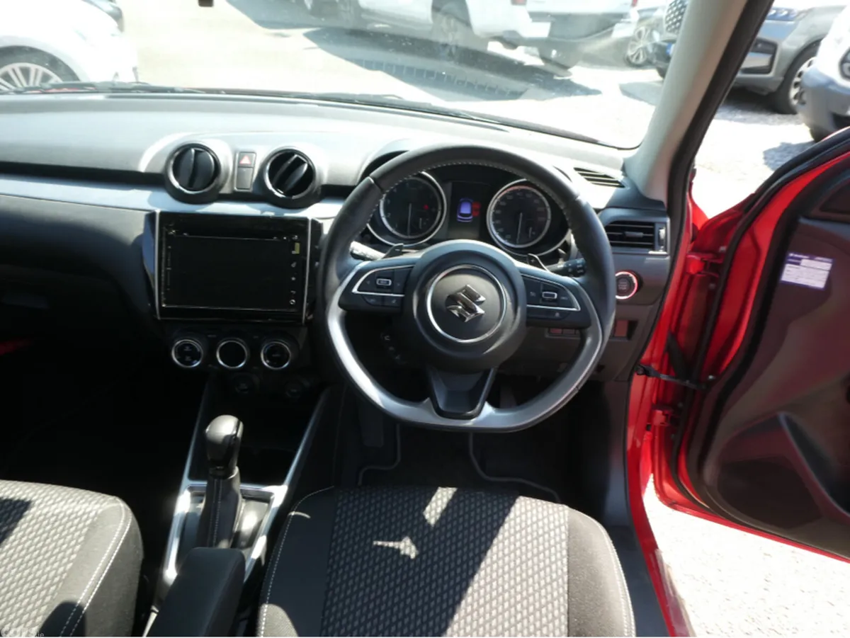 Suzuki Swift Hatchback, Petrol Hybrid, 2017, Red