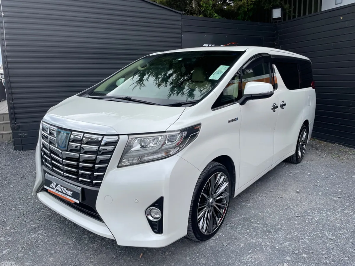 Toyota Alphard MPV, Petrol Hybrid, 2015, White