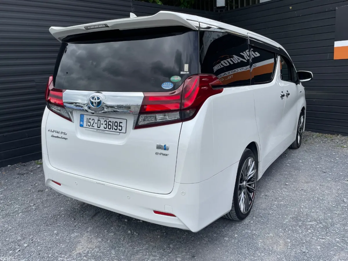 Toyota Alphard MPV, Petrol Hybrid, 2015, White
