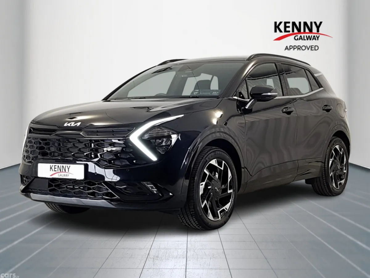 Kia Sportage Estate, Petrol Plug-in Hybrid, 2025, Black