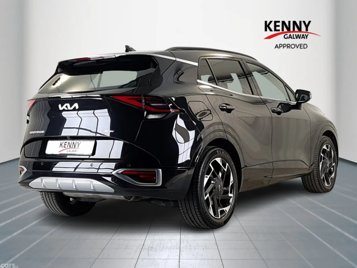 Kia Sportage Estate, Petrol Plug-in Hybrid, 2025, Black