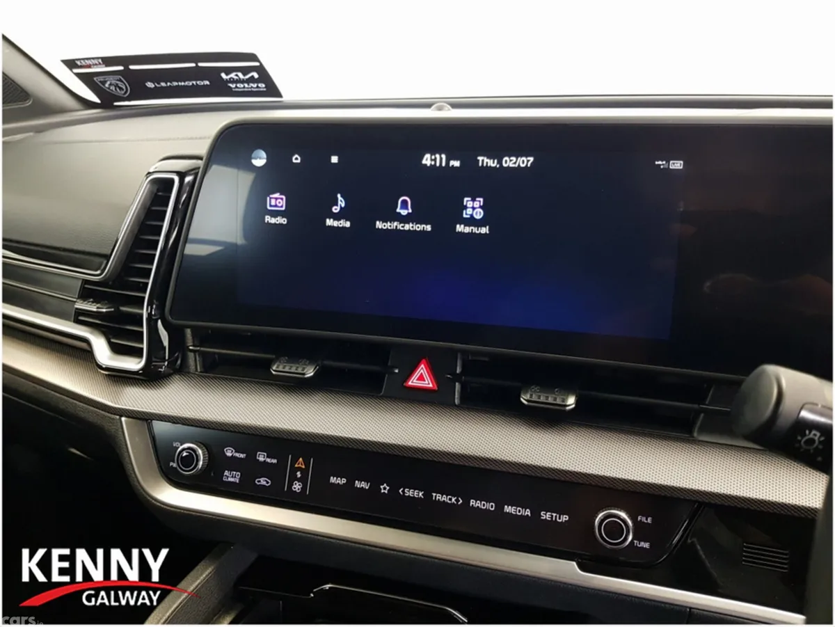 Kia Sportage Estate, Petrol Plug-in Hybrid, 2025, Black