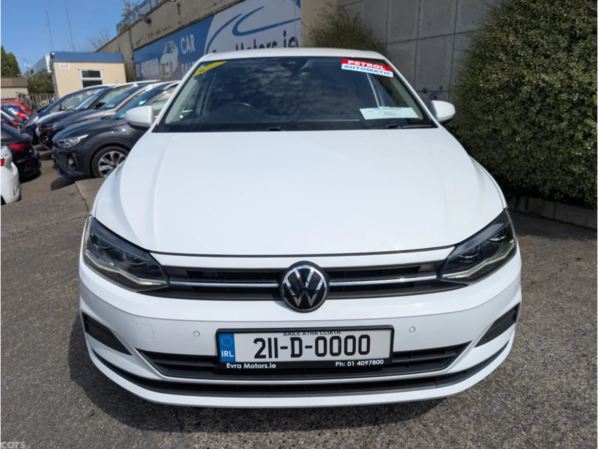 Volkswagen Polo Hatchback, Petrol, 2021, White