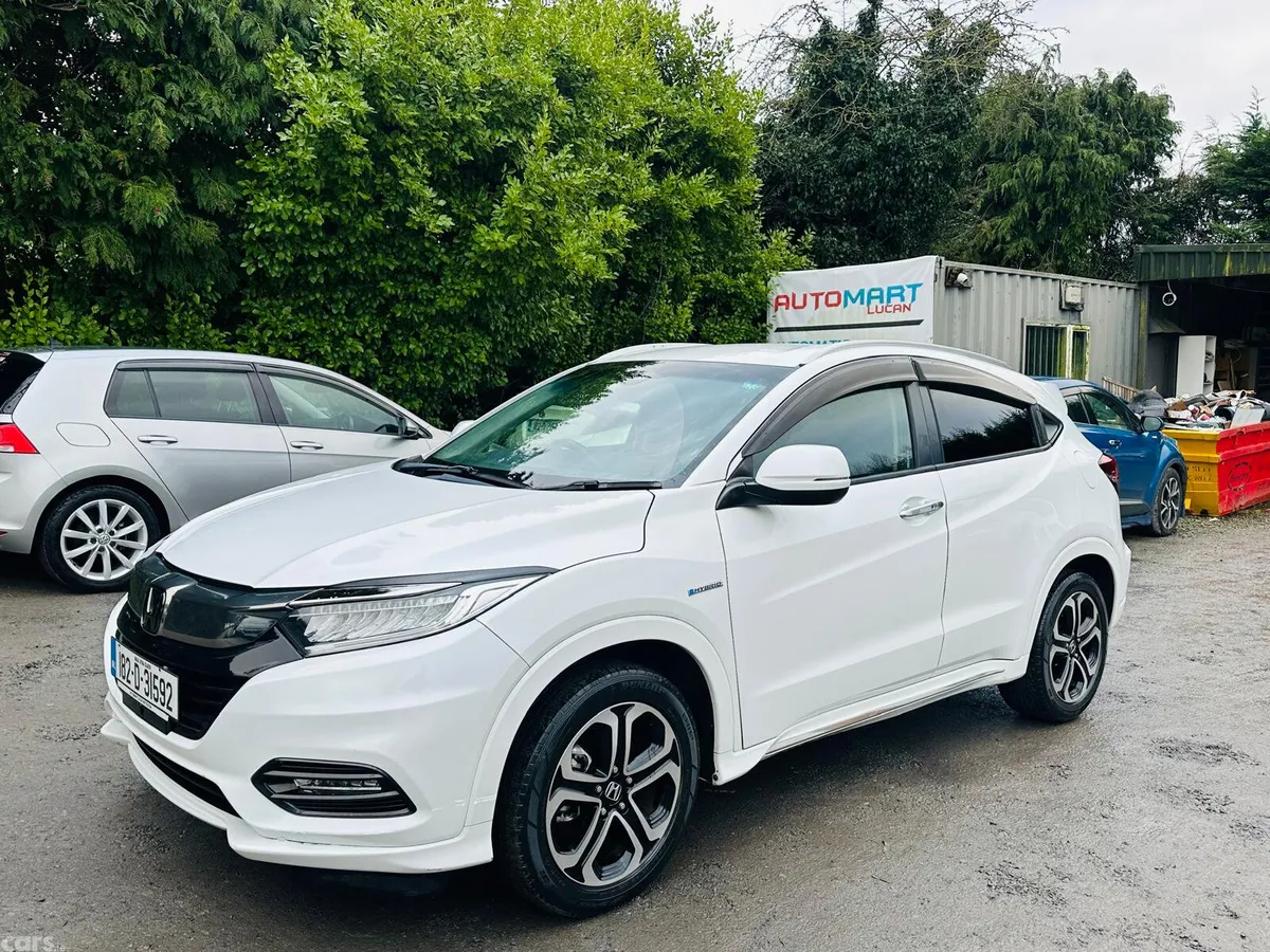Honda Vezel Estate, Petrol Hybrid, 2018, White