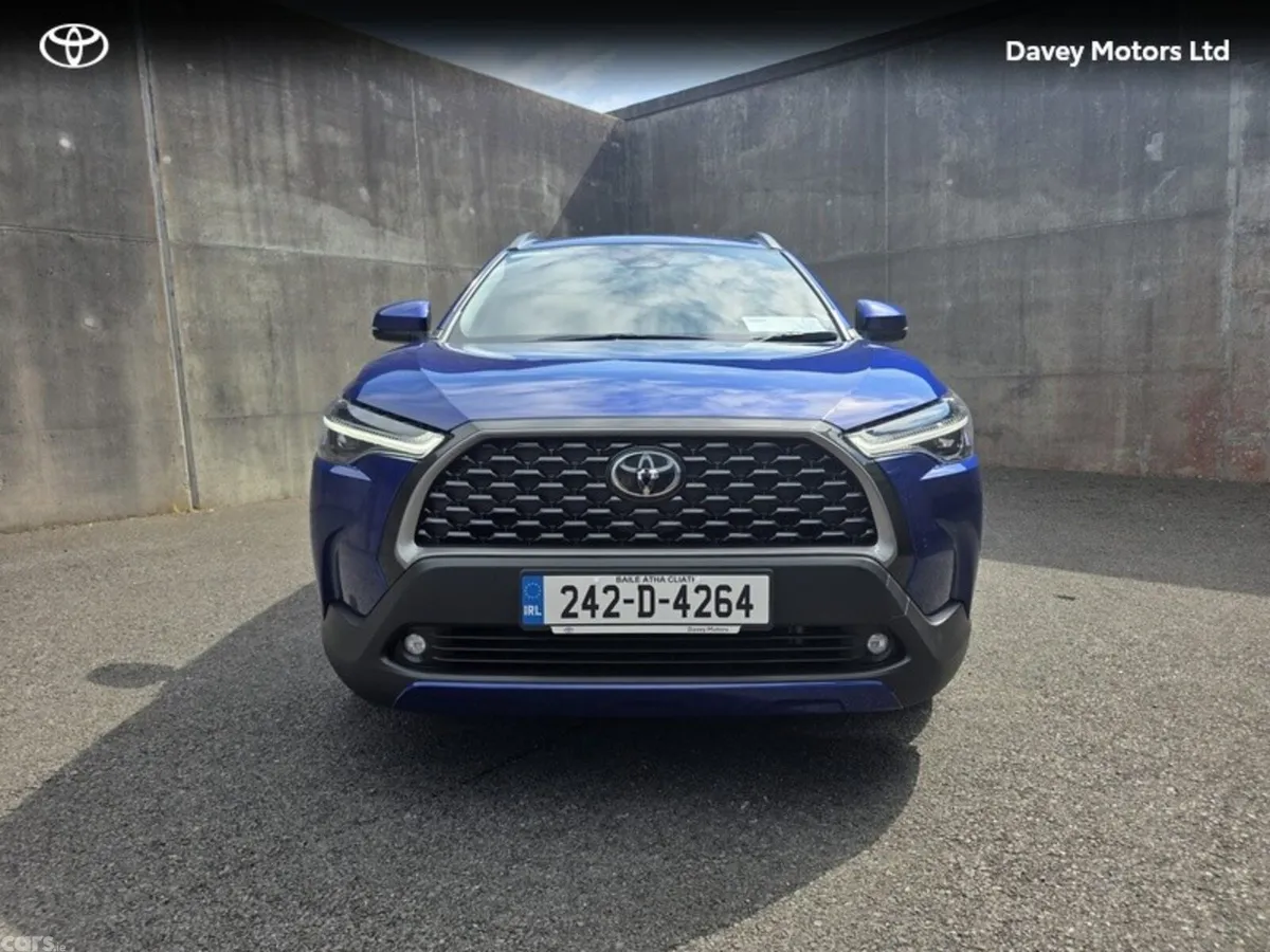 Toyota Corolla Cross SUV, Petrol Hybrid, 2024, Blue