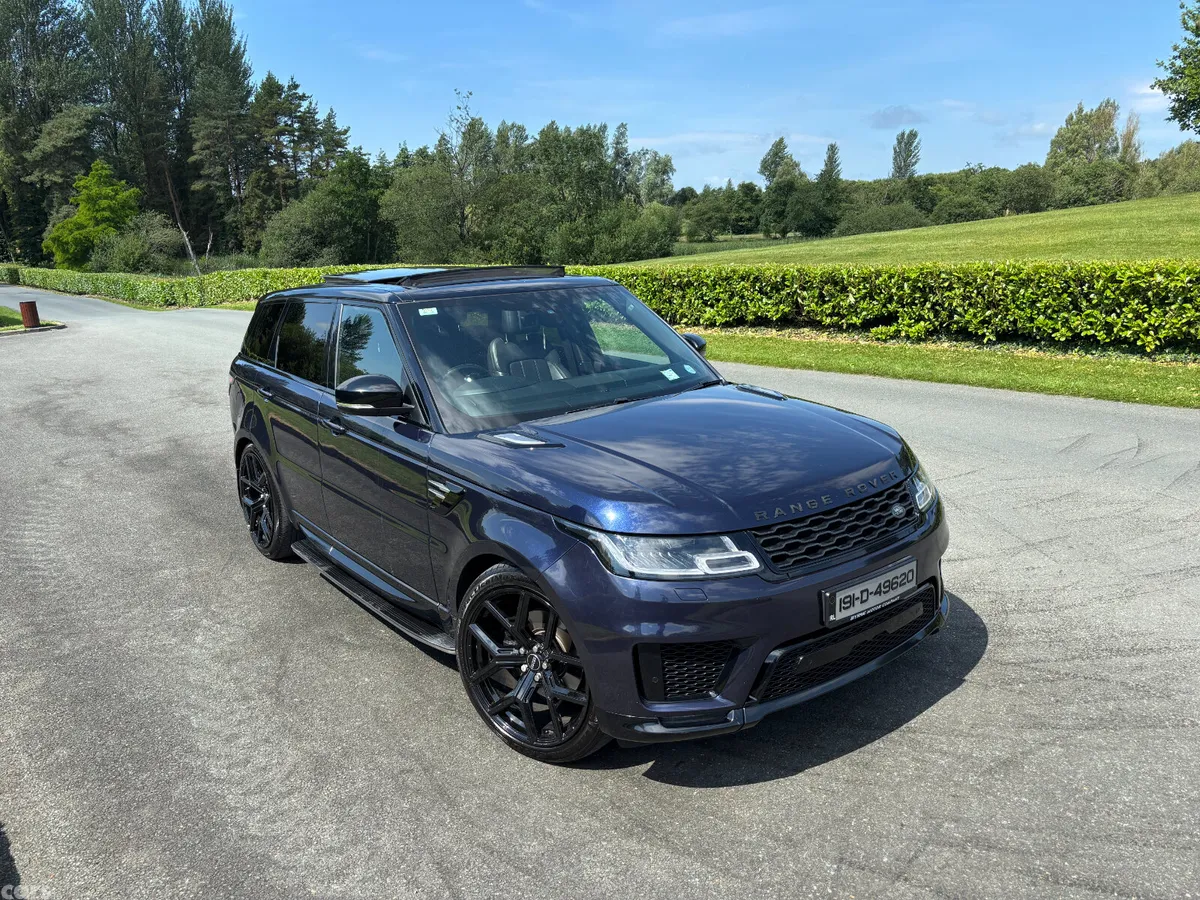 Land Rover Range Rover Sport SUV, Diesel, 2019, Blue