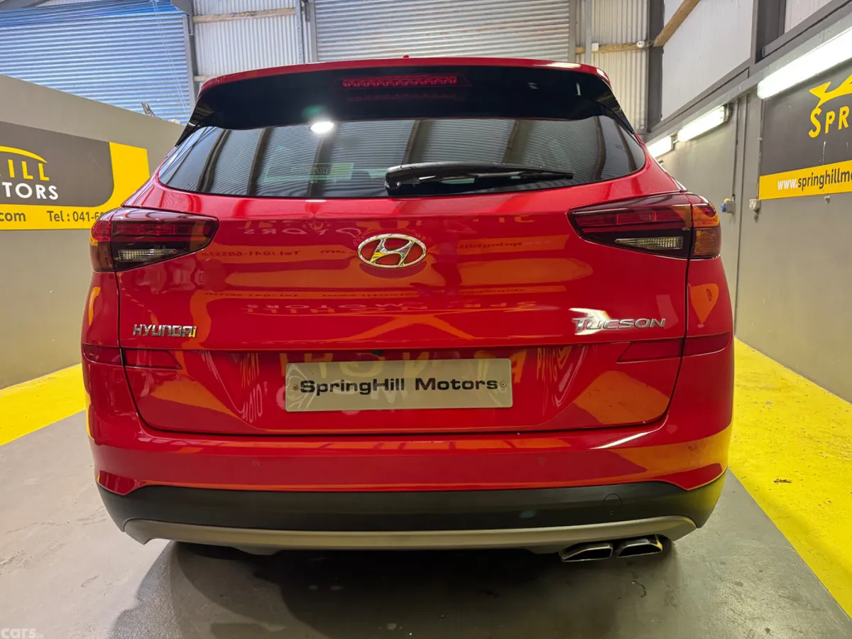 Hyundai Tucson SUV, Diesel, 2019, Red