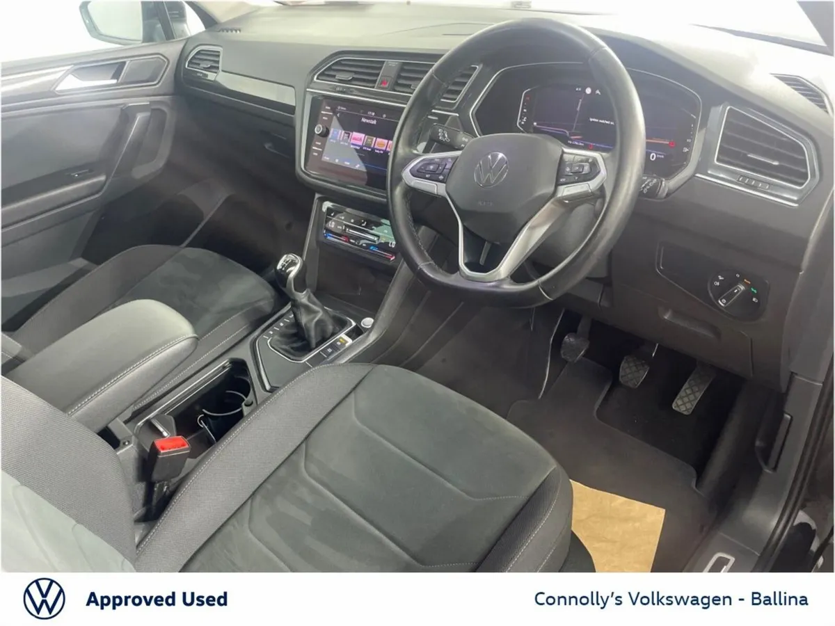 Volkswagen Tiguan SUV, Diesel, 2021, Black