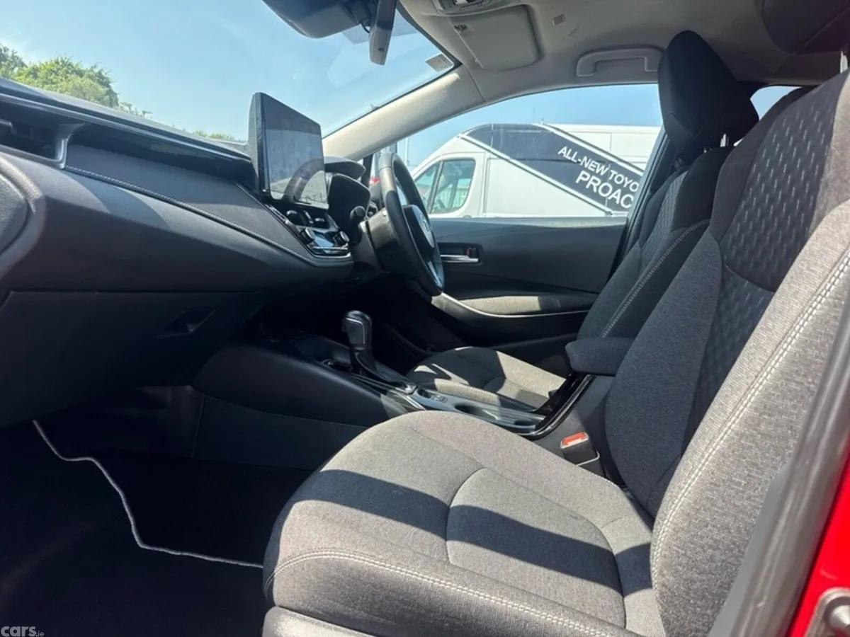 Toyota Corolla Saloon, Petrol Hybrid, 2023, Red