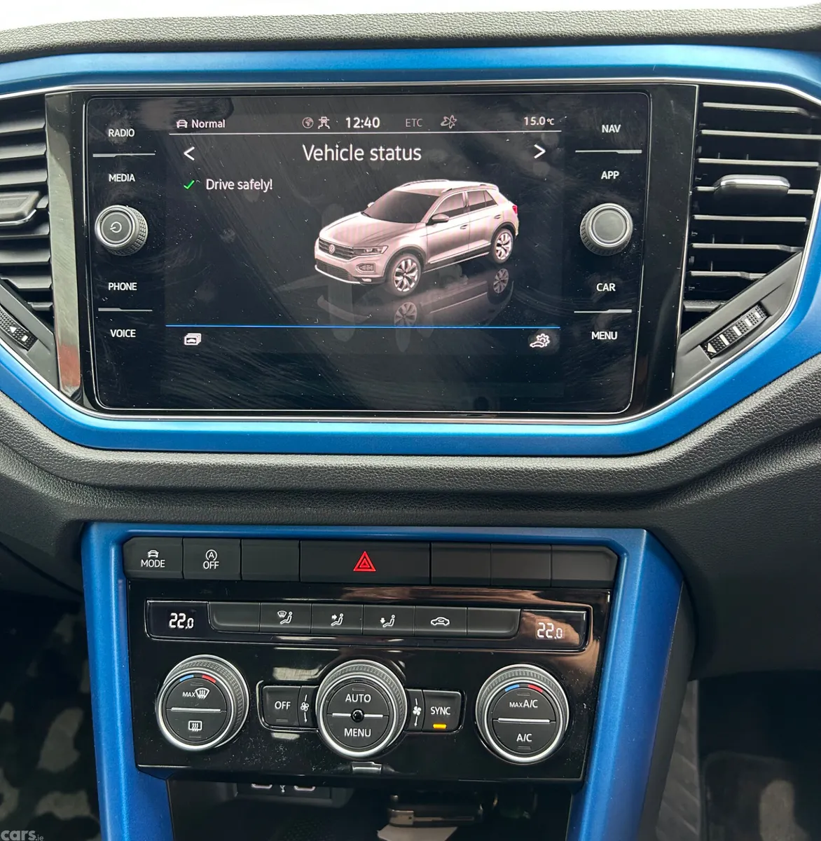Volkswagen T-Roc SUV, Diesel, 2021, Blue