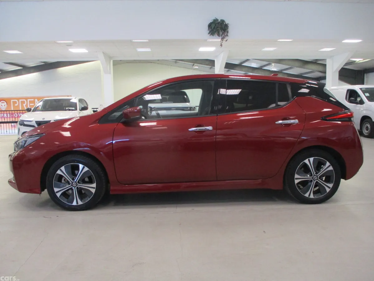 Nissan Leaf Hatchback, Electric, 2022, Red