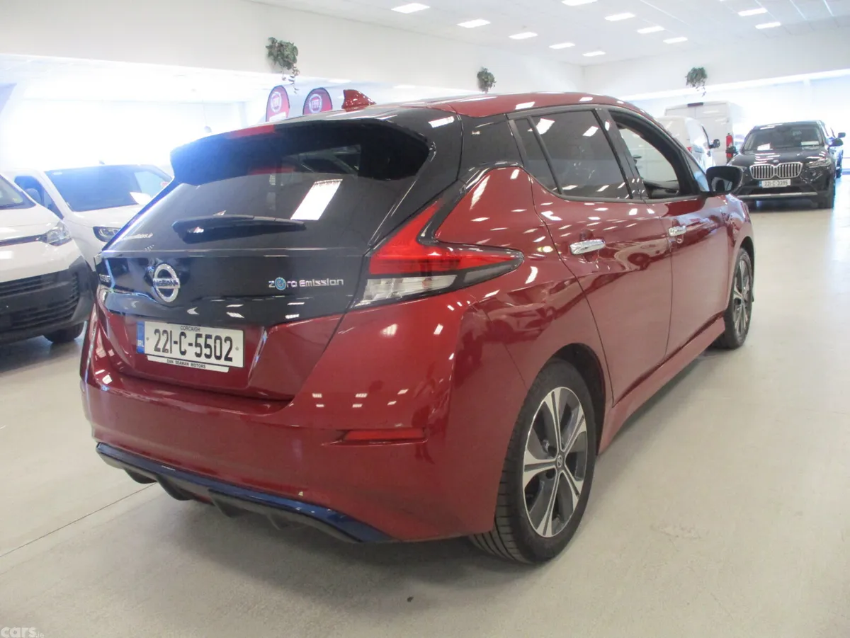 Nissan Leaf Hatchback, Electric, 2022, Red
