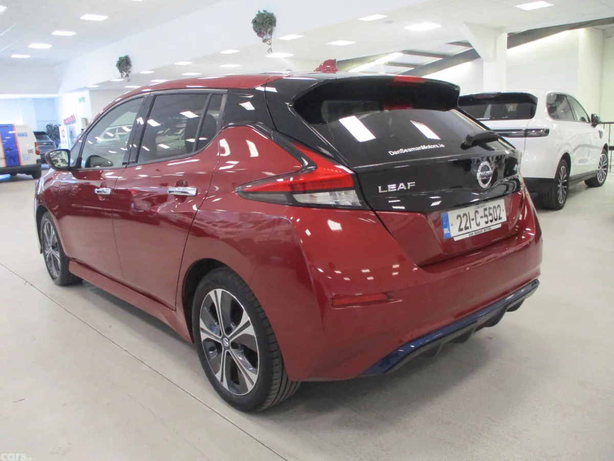 Nissan Leaf Hatchback, Electric, 2022, Red