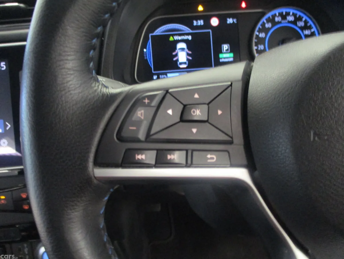 Nissan Leaf Hatchback, Electric, 2022, Red