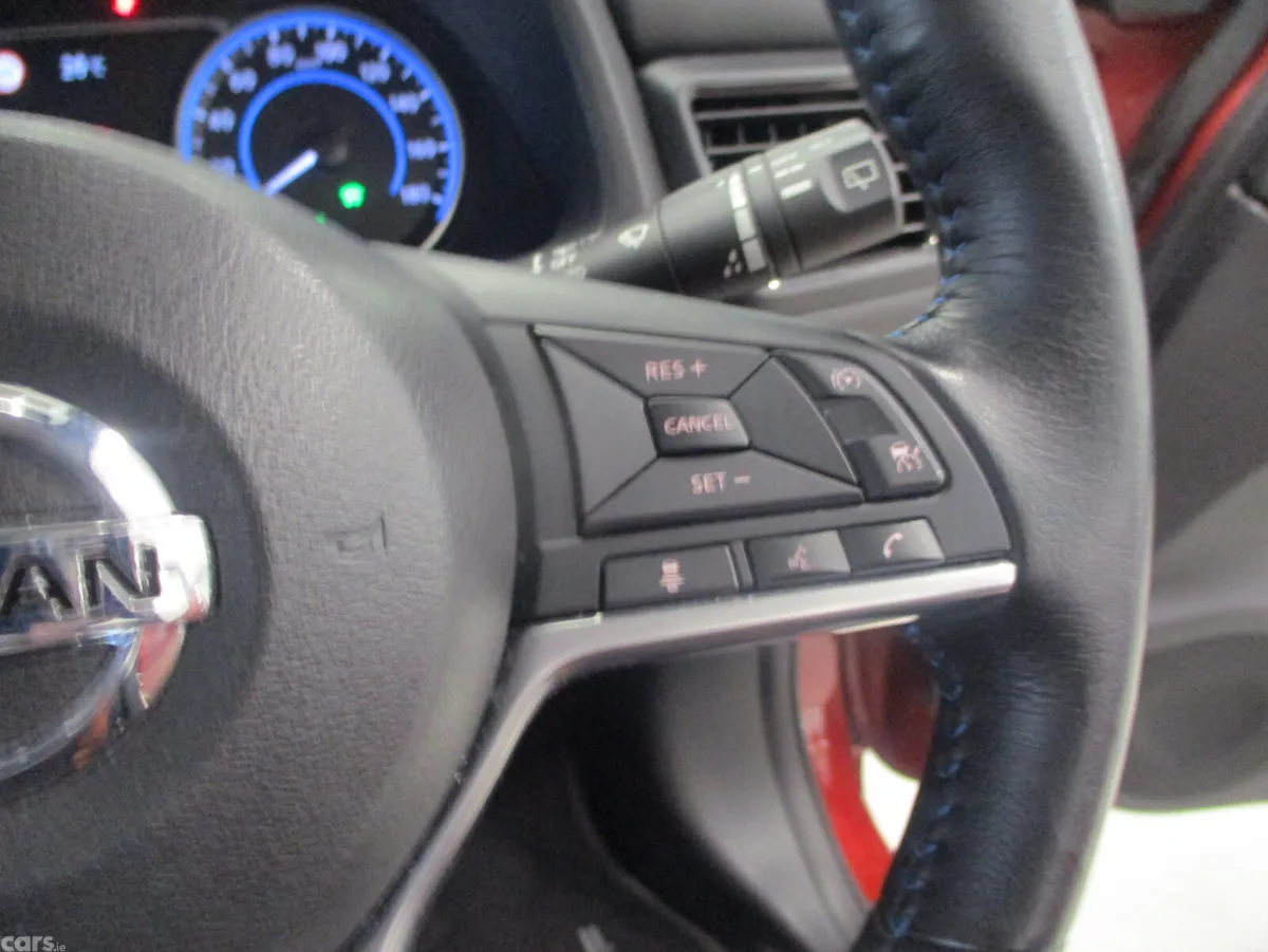 Nissan Leaf Hatchback, Electric, 2022, Red