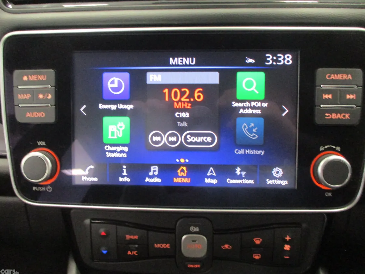 Nissan Leaf Hatchback, Electric, 2022, Red