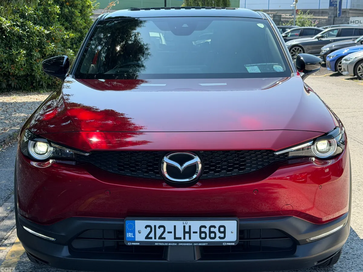 Mazda MX-3 SUV, Electric, 2021, Red