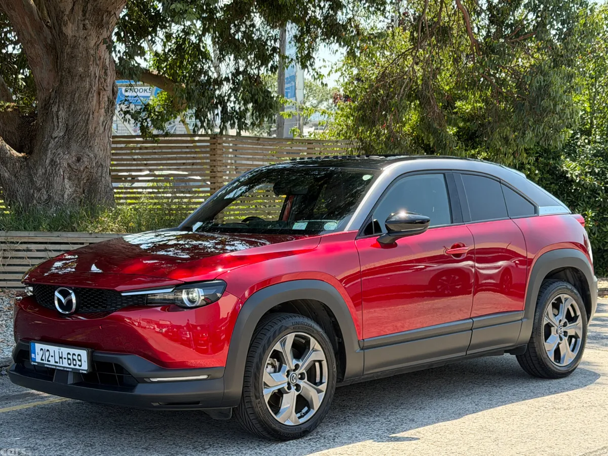 Mazda MX-3 SUV, Electric, 2021, Red