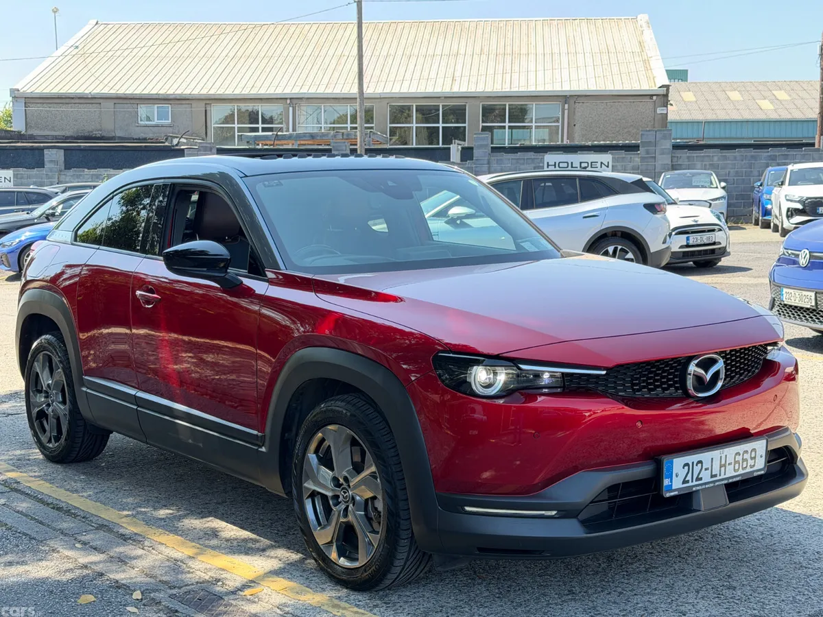 Mazda MX-3 SUV, Electric, 2021, Red