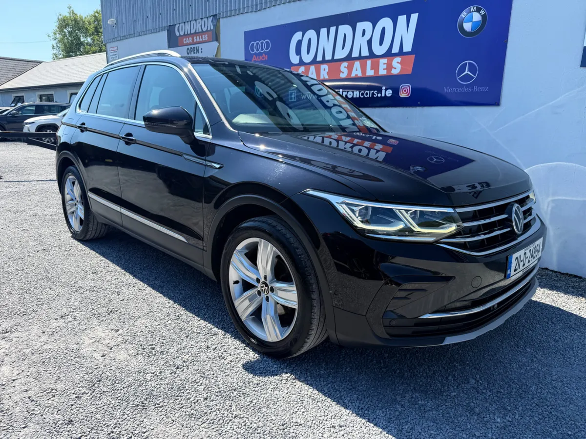 Volkswagen Tiguan SUV, Diesel, 2021, Black