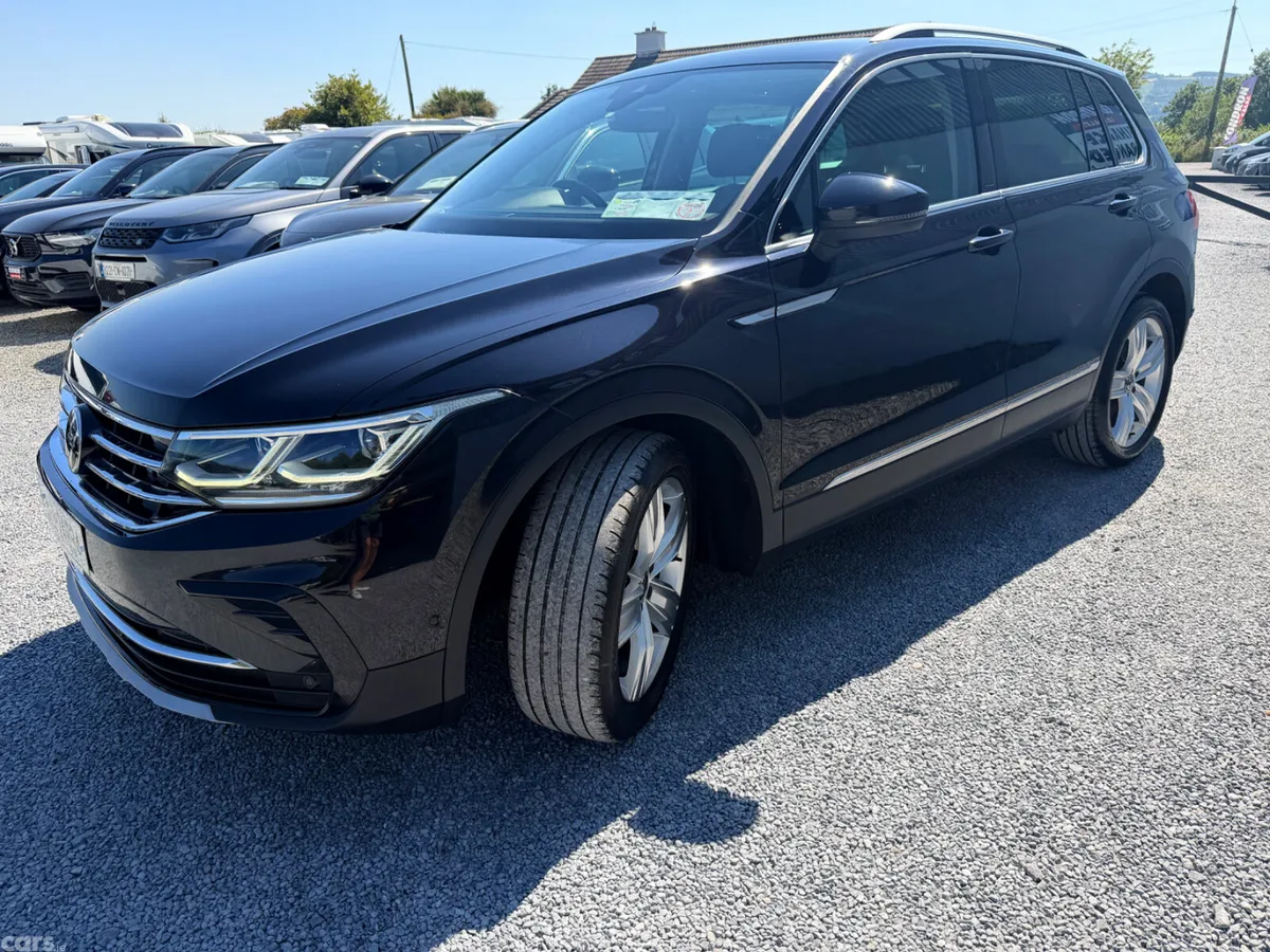Volkswagen Tiguan SUV, Diesel, 2021, Black