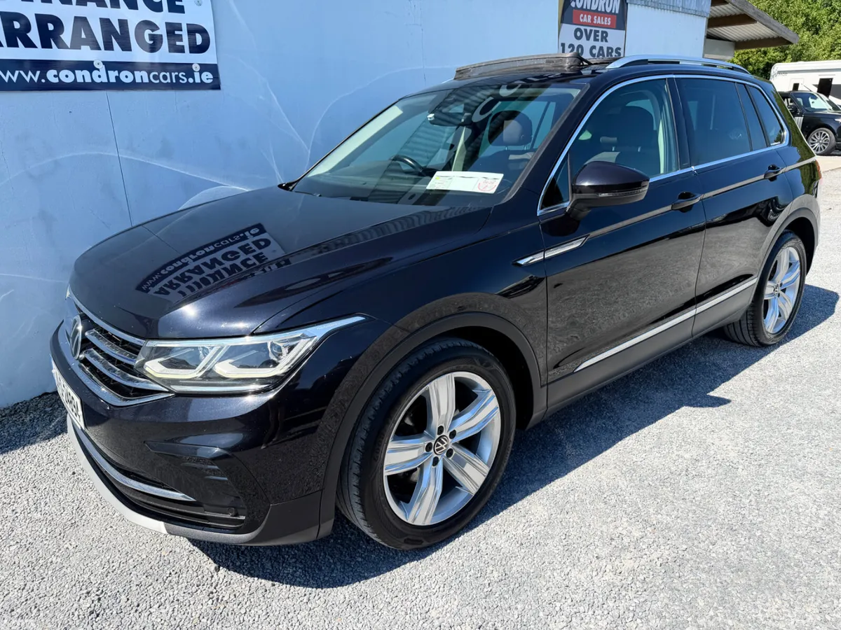 Volkswagen Tiguan SUV, Diesel, 2021, Black