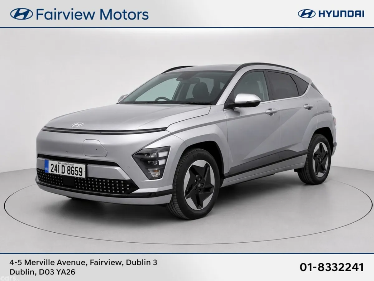 Hyundai KONA SUV, Electric, 2024, Silver