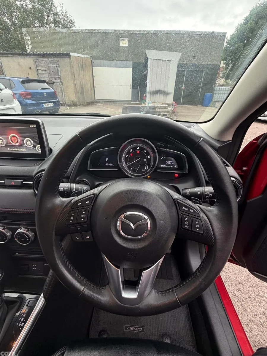 Mazda Demio Hatchback, Petrol, 2015, Red
