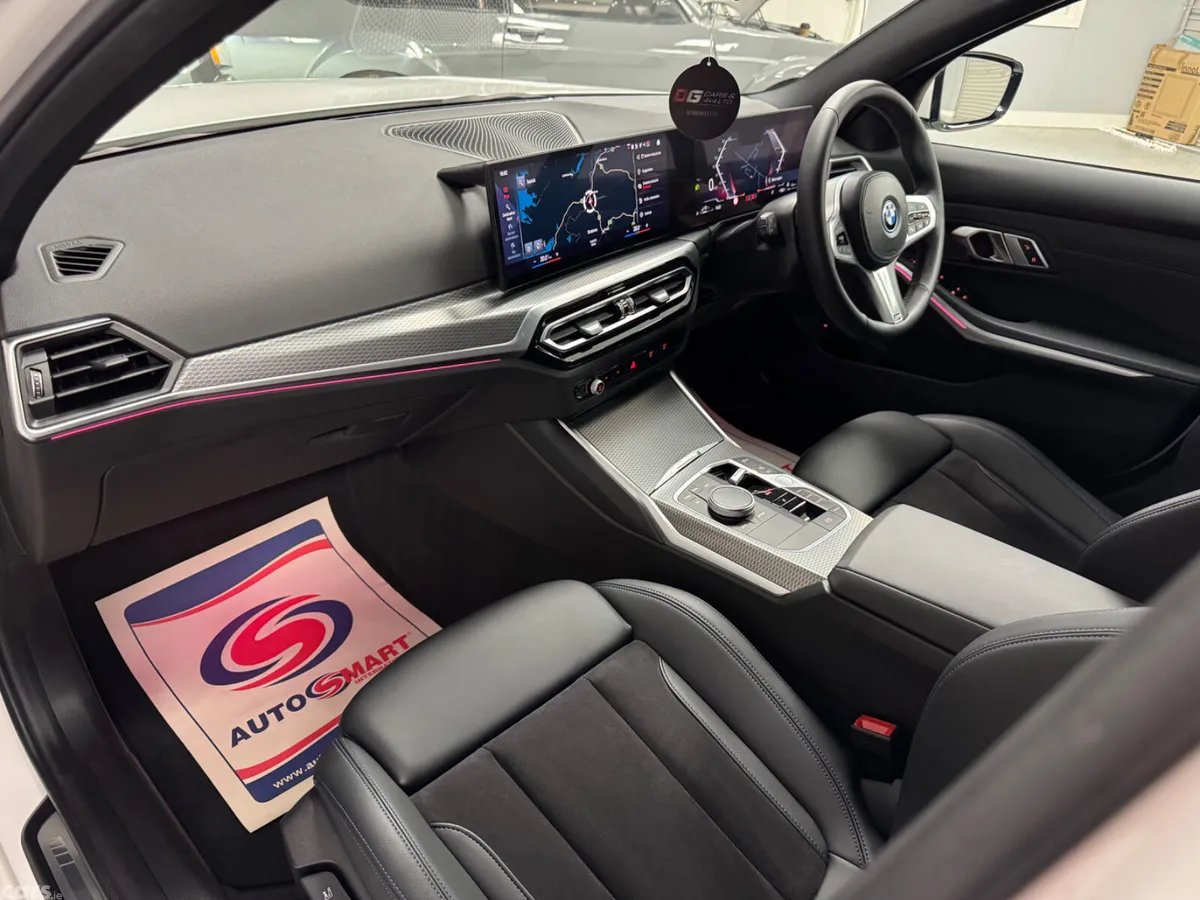 BMW 3-Series Saloon, Petrol Hybrid, 2022, White
