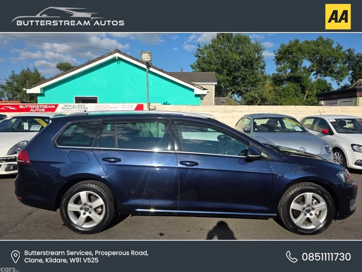 Volkswagen Golf Estate, Petrol, 2014, Blue