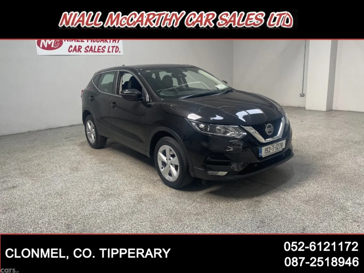 Nissan Qashqai SUV, Diesel, 2019, Black
