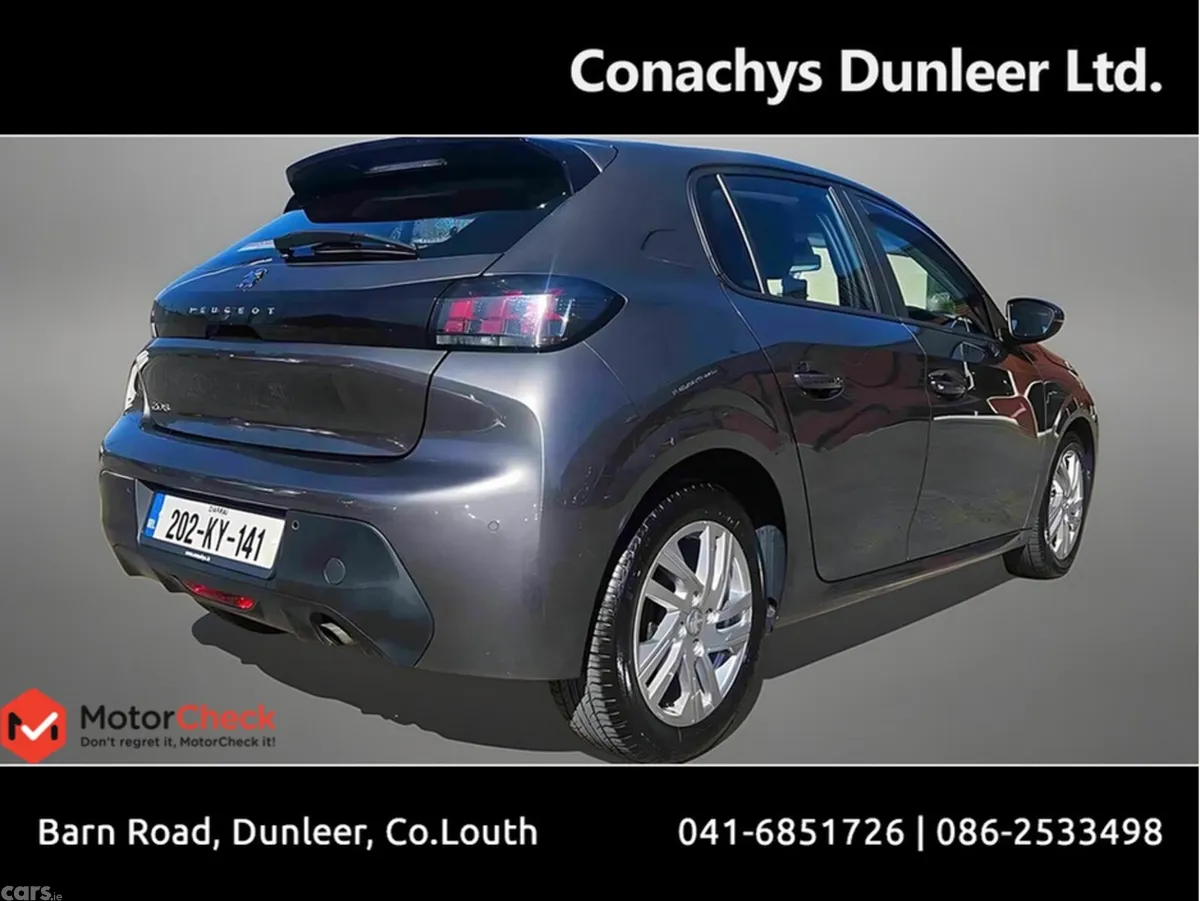 Peugeot 208 Hatchback, Petrol, 2020, Grey