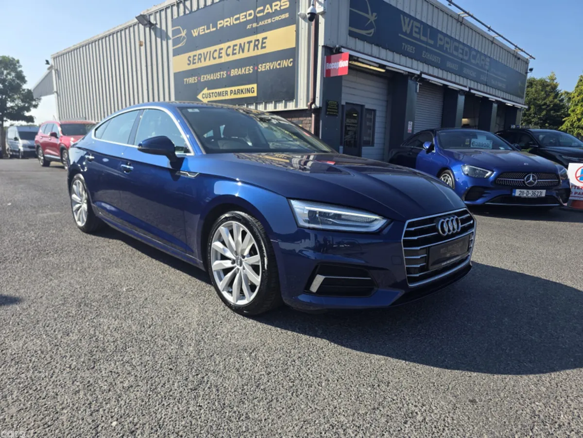 Audi A5 Hatchback, Diesel, 2018, Blue
