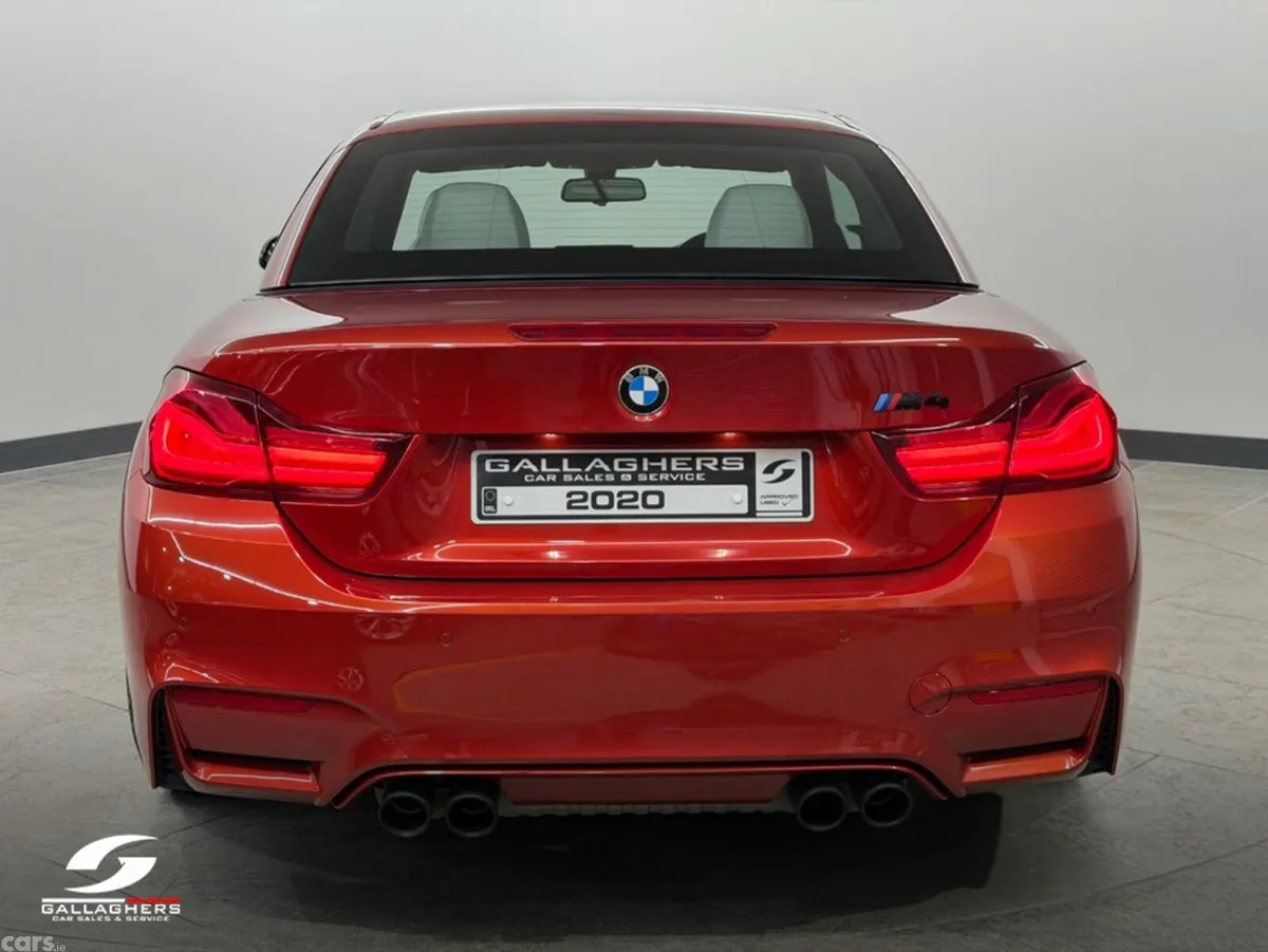 BMW M4 Convertible, Petrol, 2020, Orange