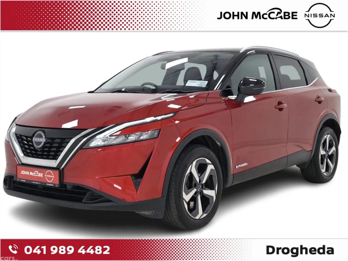Nissan Qashqai MPV, Petrol Hybrid, 2024, Red