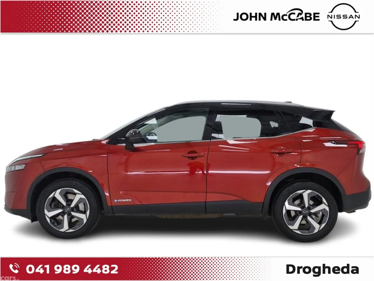 Nissan Qashqai MPV, Petrol Hybrid, 2024, Red