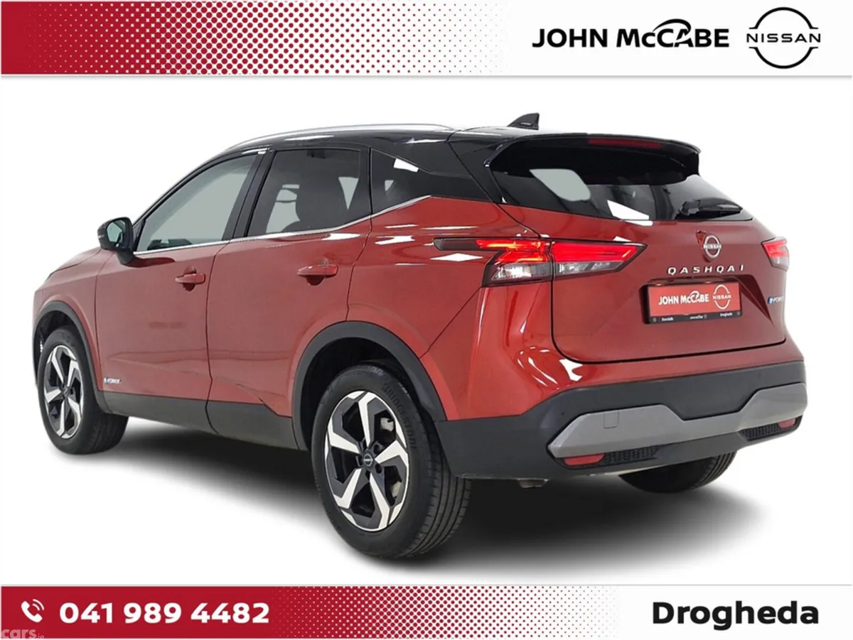 Nissan Qashqai MPV, Petrol Hybrid, 2024, Red