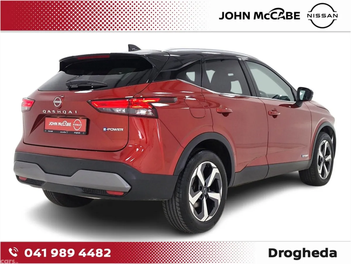 Nissan Qashqai MPV, Petrol Hybrid, 2024, Red