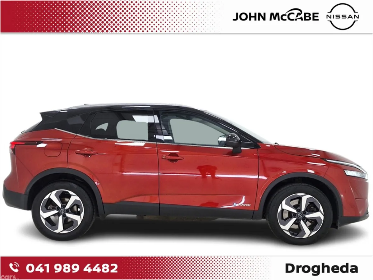 Nissan Qashqai MPV, Petrol Hybrid, 2024, Red