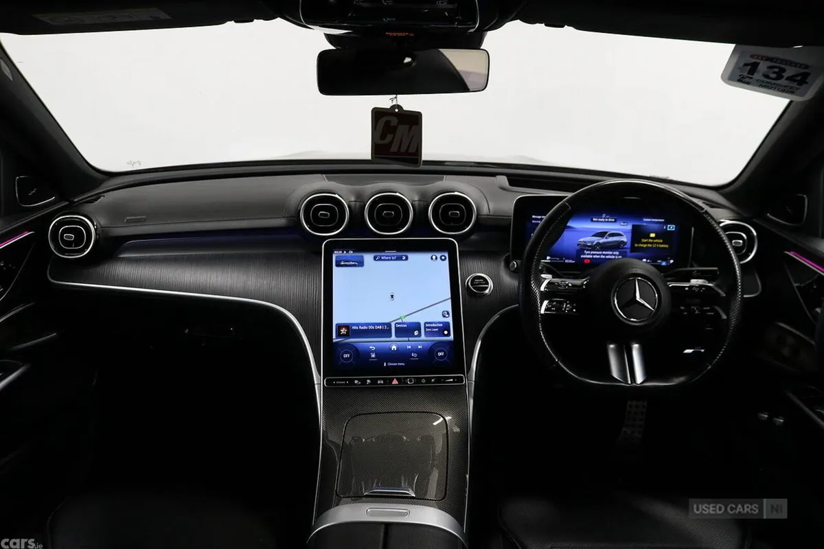 Mercedes-Benz C-Class Estate, Petrol Hybrid, 2023, Grey