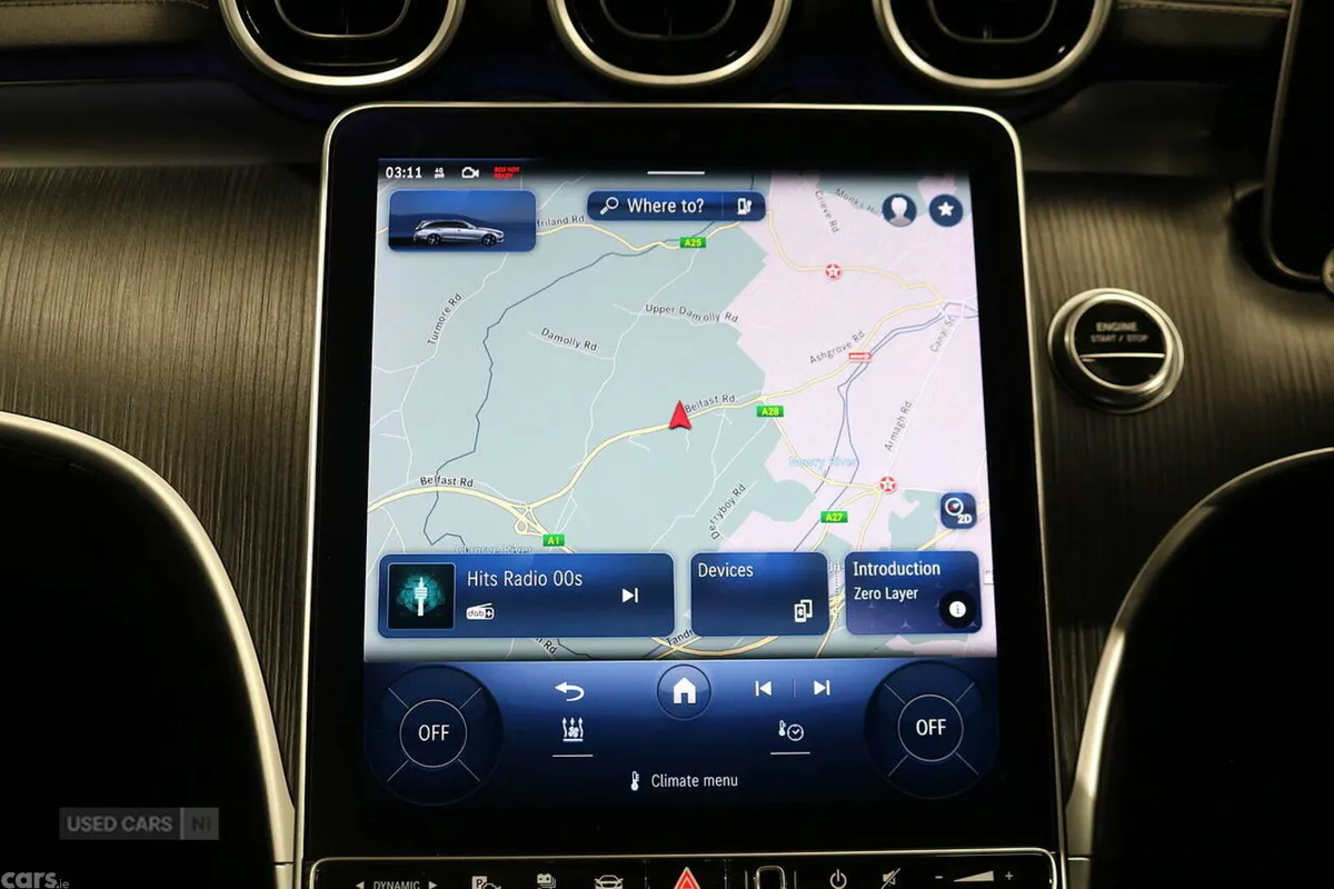 Mercedes-Benz C-Class Estate, Petrol Hybrid, 2023, Grey