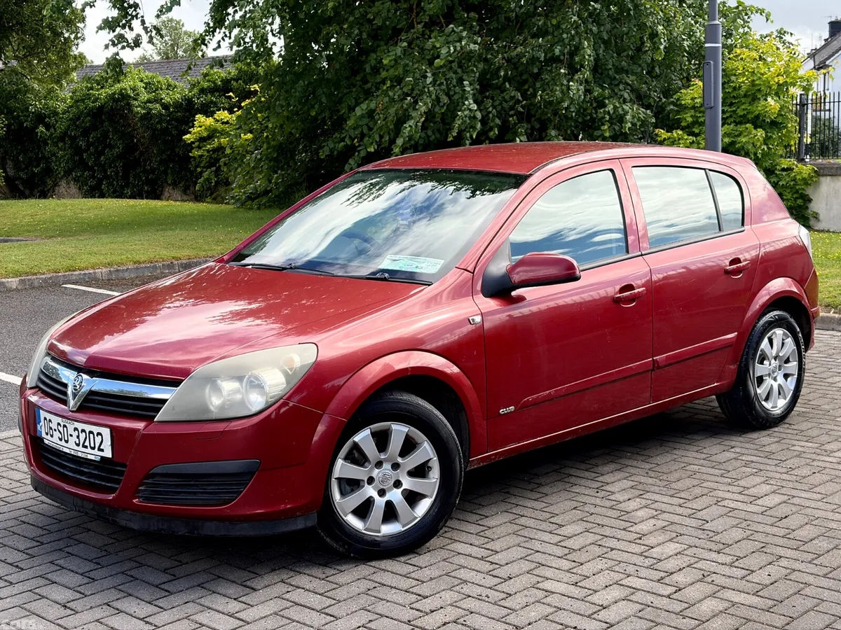 Opel Astra Hatchback, Diesel, 2006, Red