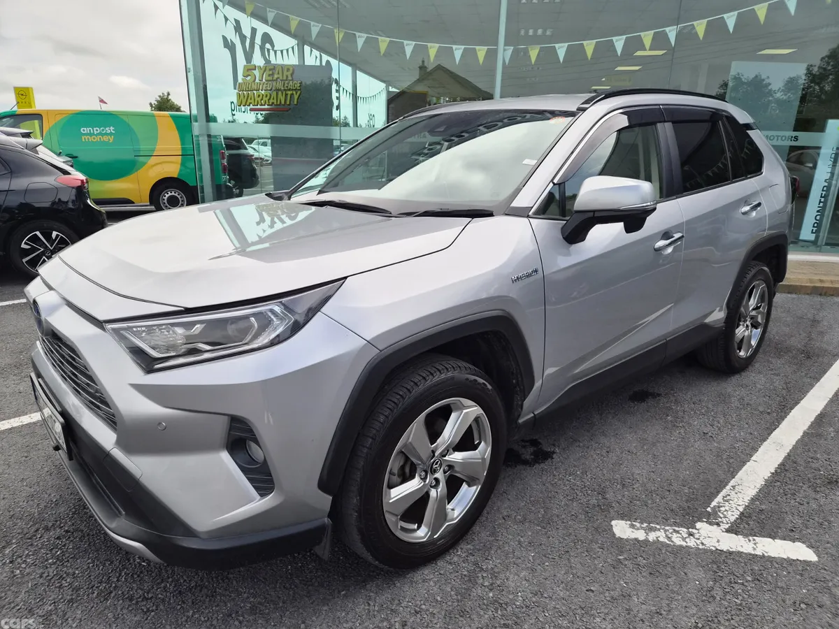 Toyota RAV4 SUV, Petrol Hybrid, 2019, Silver