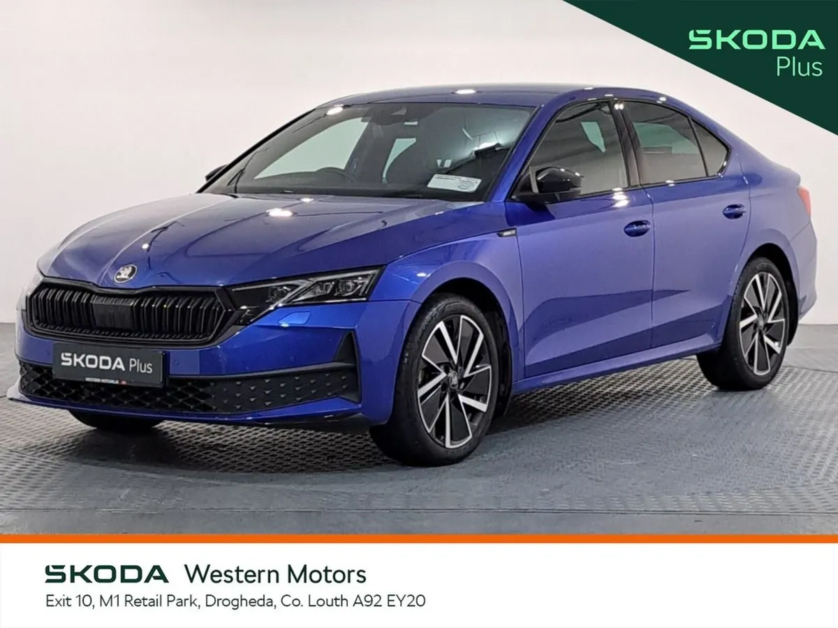 Skoda Octavia Saloon, Petrol, 2025, Blue
