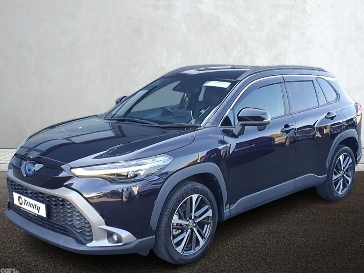Toyota Corolla Cross SUV, Petrol Hybrid, 2022, Black