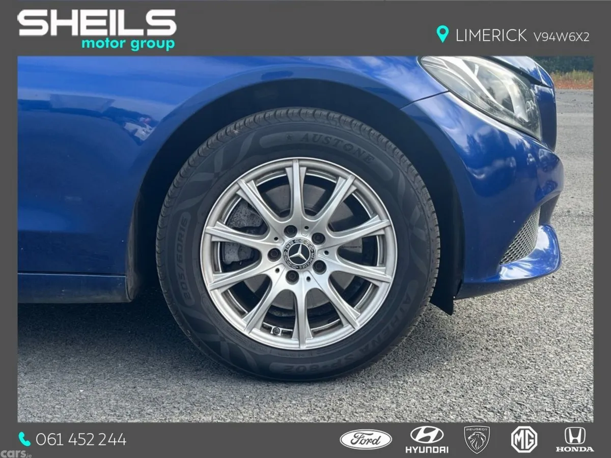 Mercedes-Benz C-Class Saloon, Petrol, 2018, Blue